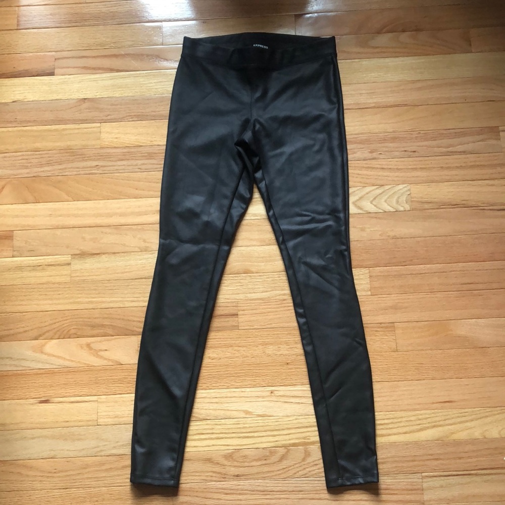 Express Faux Leather Leggings
